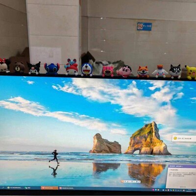 Computer Monitor Reminder Board Screen Message WhiteBoard Si