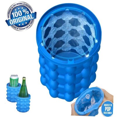 Ice Cube Mold Ice Trays Large Silicone Ice Bucket Ice Cube冰