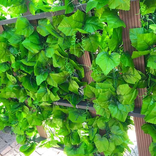 Flower Vine Green Leaf Decoration Simulation Grape Leaf Fals