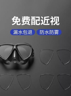 TUO浮潜三宝潜水镜全干式呼吸管防雾近视眼镜浮潜面罩潜水装备