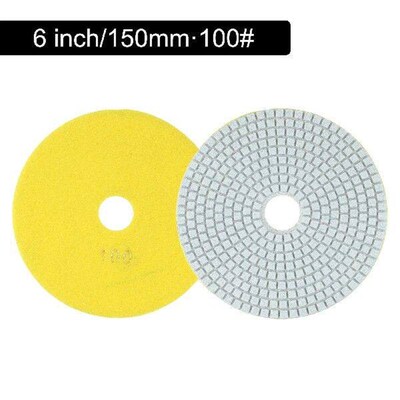 1pc Dry/Wet Polishing Pad 150mm 6 Inch Diamond Discs