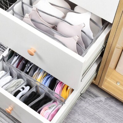 Household Mesh Underwear Storage Box Drawer Practical Wardro