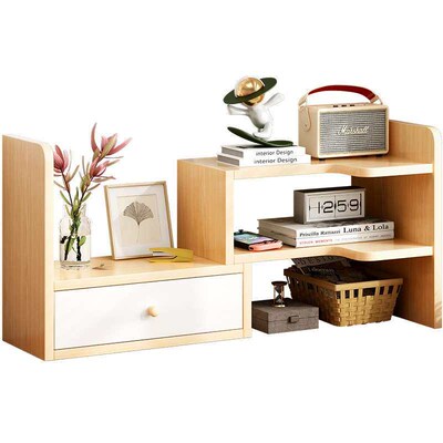 Desktop Bookshelf Simple Household Multi-functional Storage