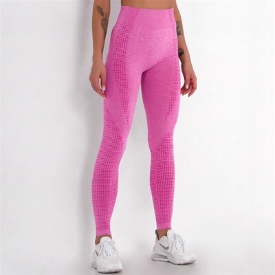 Women Seamless Leggings High Waist Tummy Control Push Up