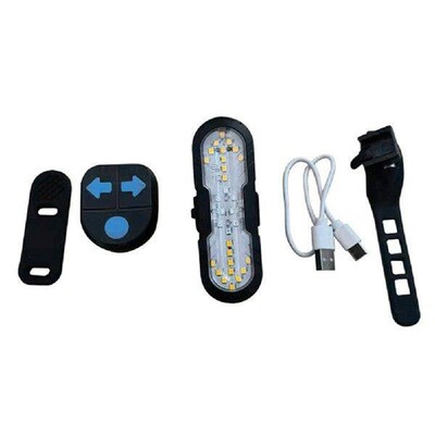 Bicycle Rear Light Rechargeable Bike Rear Light with Turn