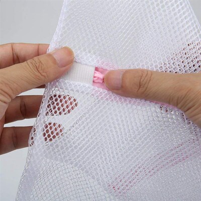 Large Net Washing Bag, Set of 4 Durable Coarse Mesh Laundry