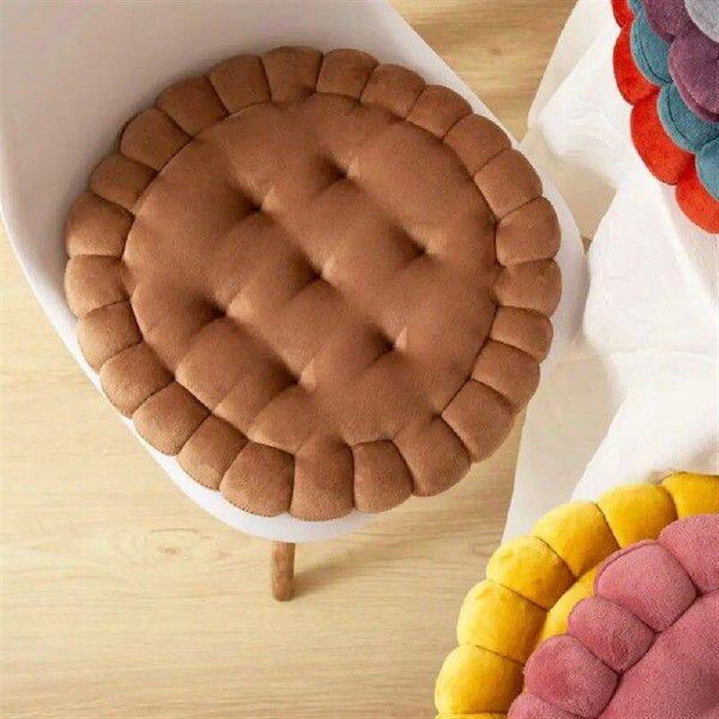 42cm Cookies Seat Cushion Meditation Floor Round Pillow