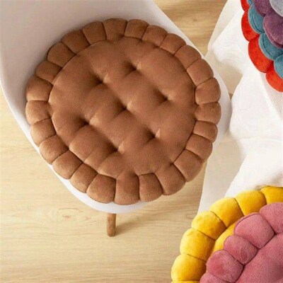 42cm Cookies Seat Cushion Meditation Floor Round Pillow