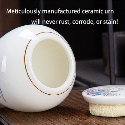 Small Cremation Urns for Human Ashes Ceramic Adult Dog Cat A