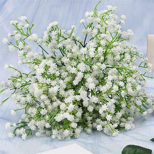 10pcs Baby Breath Flowers Gypsophila For Wedding Bouquets