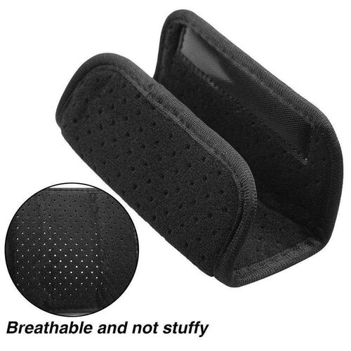 1 Pair Shoulder Strap Pad Universal Shoulder Relief Pad Blac
