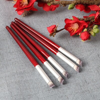 1/3Pcs Gradient Nail Brush Ombre Art Brushes For Manicure Uv