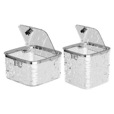 Mini Desktop Trash Can Rubbish Bin Garbage Can for Dorm
