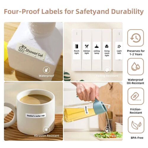300dpi Niimbot D11 Portable Thermal Printer Thermal Adhesive