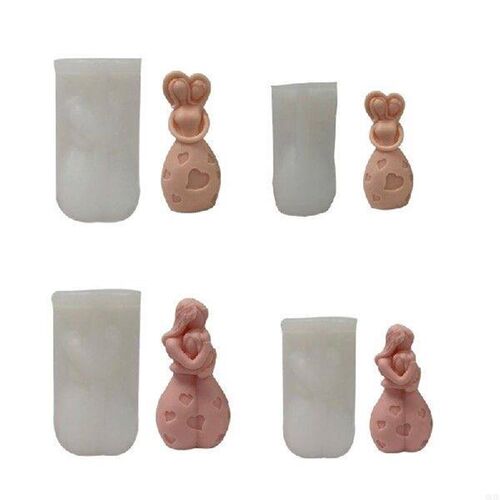 KX4B Mother Child Mould Soap Making Molds Hand-Making Tools