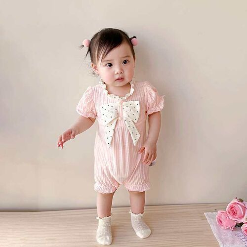 Baby jumpsuit 23 Baby Girl Summer Clothes Sweet Short Climbi