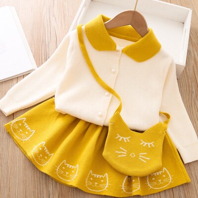 Baby Girls Clothes Set Sweet Princess Outfits Autumn Winter