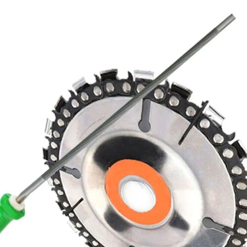 1pcs 4.0/4.8/5.5mm Round High Carbon Steel Sharpening Chains