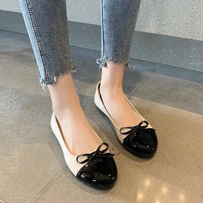 Fashion Ballerina Flat Round Toe Shoes for Woman Comfortable