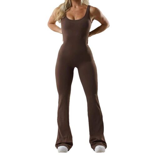 2024 Fashion Tight Yoga Jumpsuit Casual Hollow-out No-trace