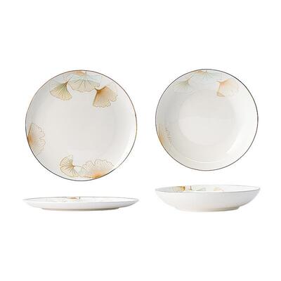 Bowl and Dish Set for Home Relocation in Jingdezhen Ceramic