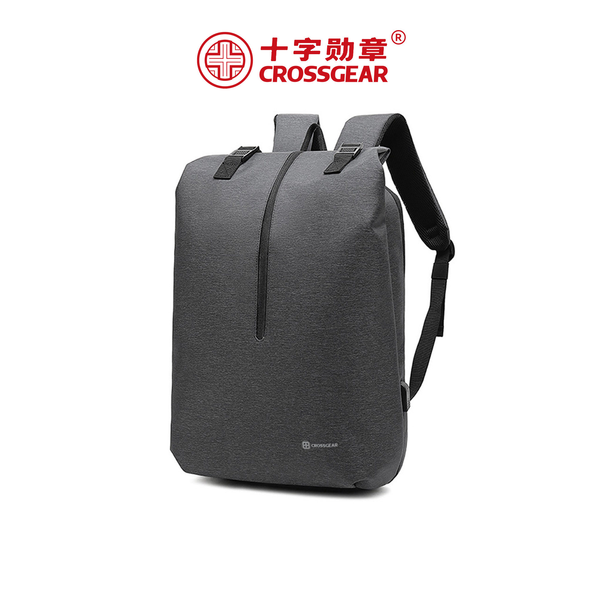 CROSSGEAR十字勋章瑞士军刀USB充电大容量短途旅行轻便双肩书背包