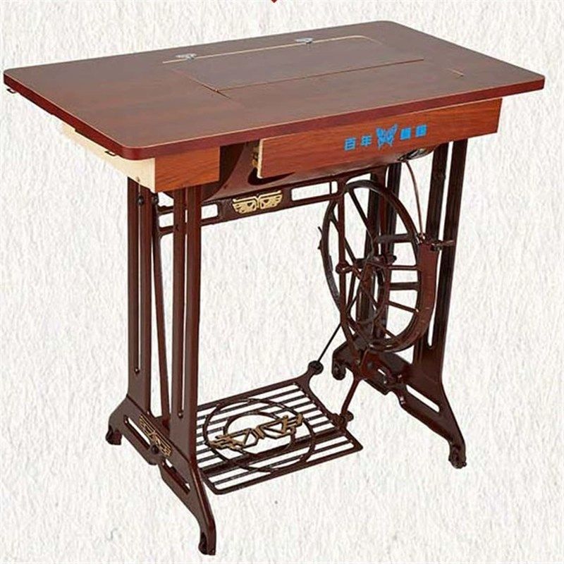 上海蝴蝶牌老式缝纫机台板面板配件脚踏实木飞人的脚踩家用铁机架,生活电器,缝纫机/缝绣一体机,淘宝优惠券,粉丝福利购,淘宝优惠卷