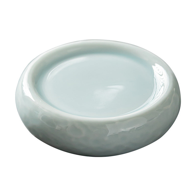 紫砂盖置高端壶承盖托壶垫杯垫中式复古精致茶宠茶室桌面装饰摆件