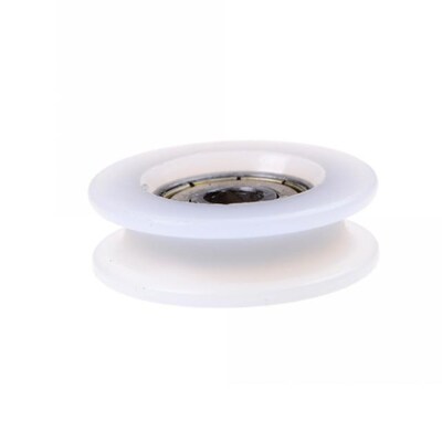 U Groove Nylon Flexible Ball Bearings Wheels Roller U Groove