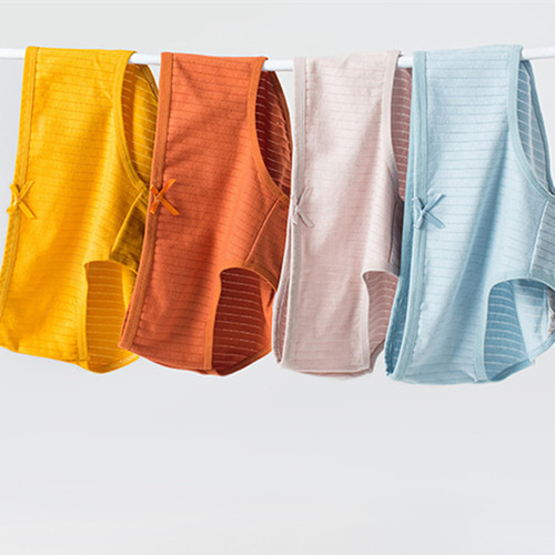 3PCS Womens Cotton Panties Sexy Underwear 10 Solid Panties