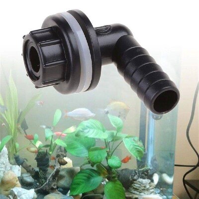 Pipe Fitting Plastic Water for Tank Connector Elbow Adapter