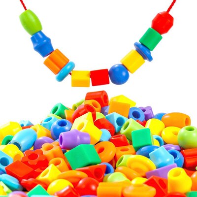 Chldrens beaded educatonal toys early educaton threaded