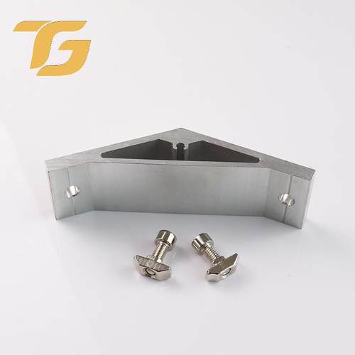 工业铝型材配件135度角连接件135°连接角件135度连接件