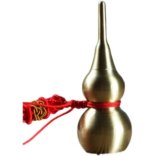 葫芦挂件鼻烟壶纯铜手工车挂装鼻药手把件吊坠闻香瓶天津收藏复古