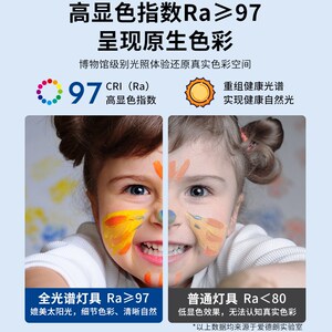 爱德朗全光谱led深防眩光筒灯家用无主灯嵌入式75mm天花板吊顶灯