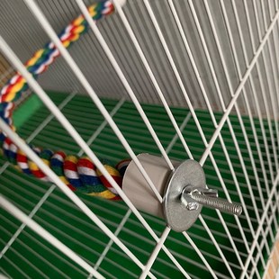 大中小型鹦鹉棉绳攀爬绳索 玄凤啃咬用品旋转爬梯 虎皮牡丹鸟玩具