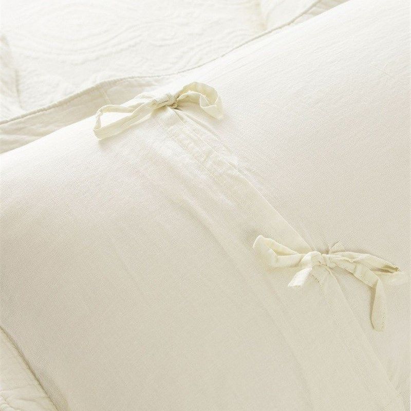 热销款纯棉加厚枕套一对夹棉双人枕头套全棉绗缝单人情侣枕芯外套