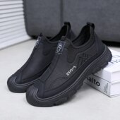 户外登山鞋 防滑透气一脚蹬休闲鞋 男新款 正品 徒步鞋 单鞋 爸爸鞋 软底