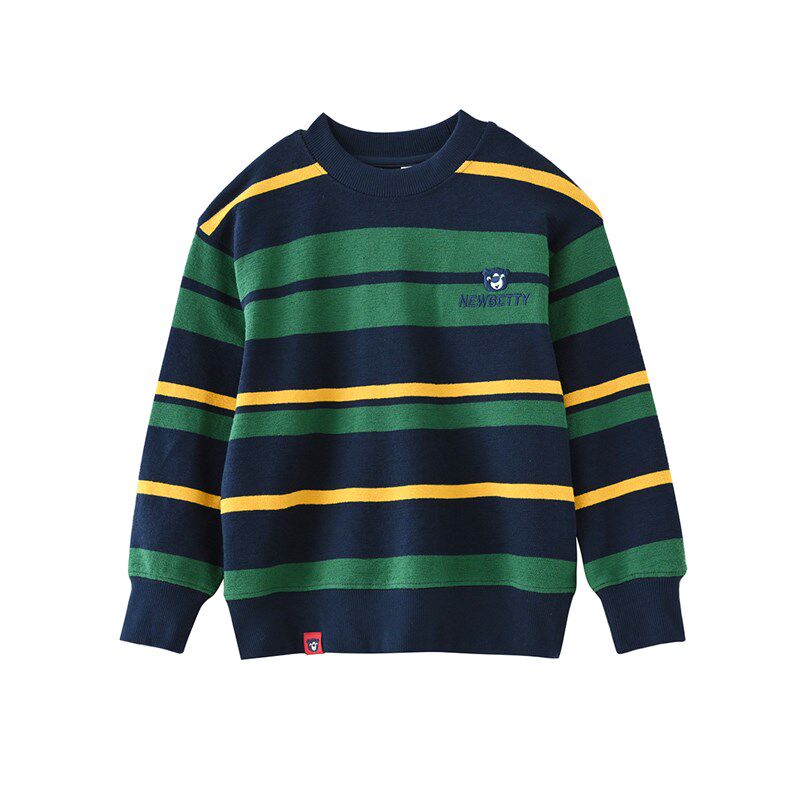 A类 32支毛圈棉 儿童纯棉卫衣 男童长袖打底衫170大童春秋款童装