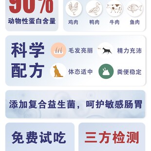 【明亮与狗】全价全犬种全犬期犬粮通用型犬粮5公斤10公斤