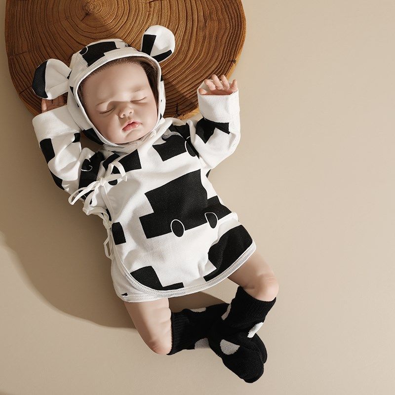 婴姿新生儿半背衣0一3月初生宝宝52婴儿纯棉秋冬a类无骨上衣套装,童装/婴儿装/亲子装,保暖上装,淘宝优惠券,粉丝福利购,淘宝优惠卷