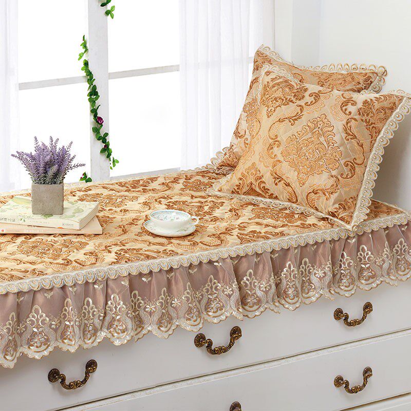 飘窗垫阳台垫子欧式窗台垫定做榻榻米可机洗北欧卧室飘窗毯窗台毯