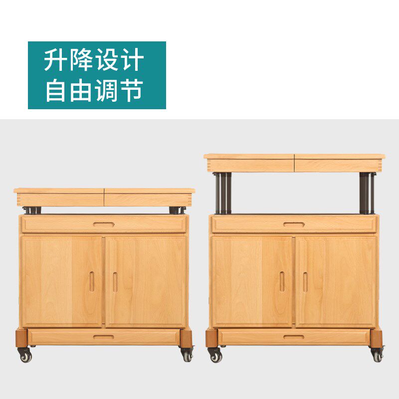 绘岳升降画柜多功能油画车国画画车工具车移动摆放台工作台画桌