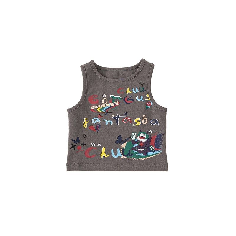 童装儿童背心女童短袖t恤宝宝无袖T恤夏装新款女童吊带上衣小女孩,童装/婴儿装/亲子装,背心吊带,淘宝优惠券,粉丝福利购,淘宝优惠卷