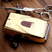 刀雄油头增白器理发剃须刀理发店神器推白光头理发器专业理发神器