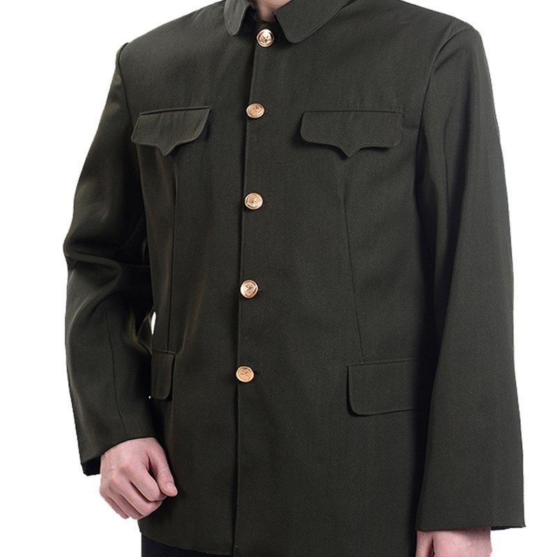 中山装男中老年人爸爸装中山服装秋冬装爷爷老人上衣服老式军便装,男装,中山装,淘宝优惠券,粉丝福利购,淘宝优惠卷