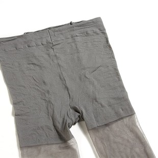 6双品彩丝袜夏季薄款女12D长丝袜连体脚尖透明包芯丝加档连裤袜