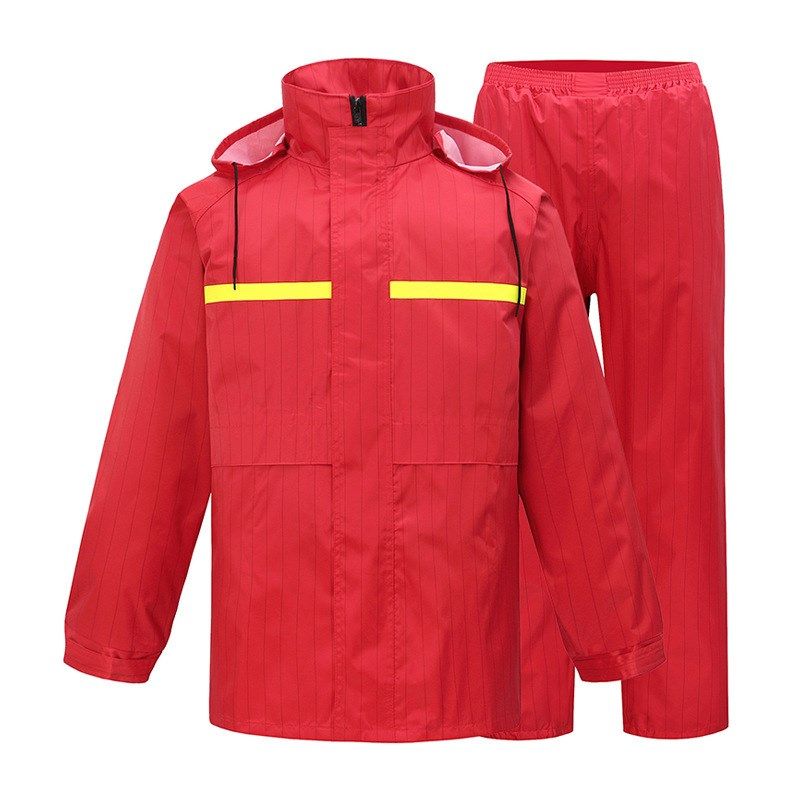 反光分体雨衣男女士户外煤矿加油化工电工服成人防静电雨衣雨裤套,居家日用,雨披/雨衣,淘宝优惠券,粉丝福利购,淘宝优惠卷