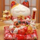 招财猫摆件自动摇手店铺开业送礼物收银前台家居客厅发财猫特大号