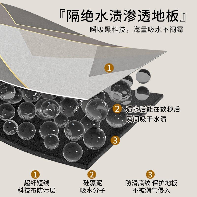 厨房地垫硅藻泥入户门地垫地面满铺防滑防水家用耐脏定制门垫免洗,居家布艺,厨房地垫,淘宝优惠券,粉丝福利购,淘宝优惠卷